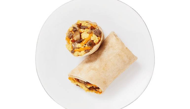 Pork Sausage and Egg Burrito