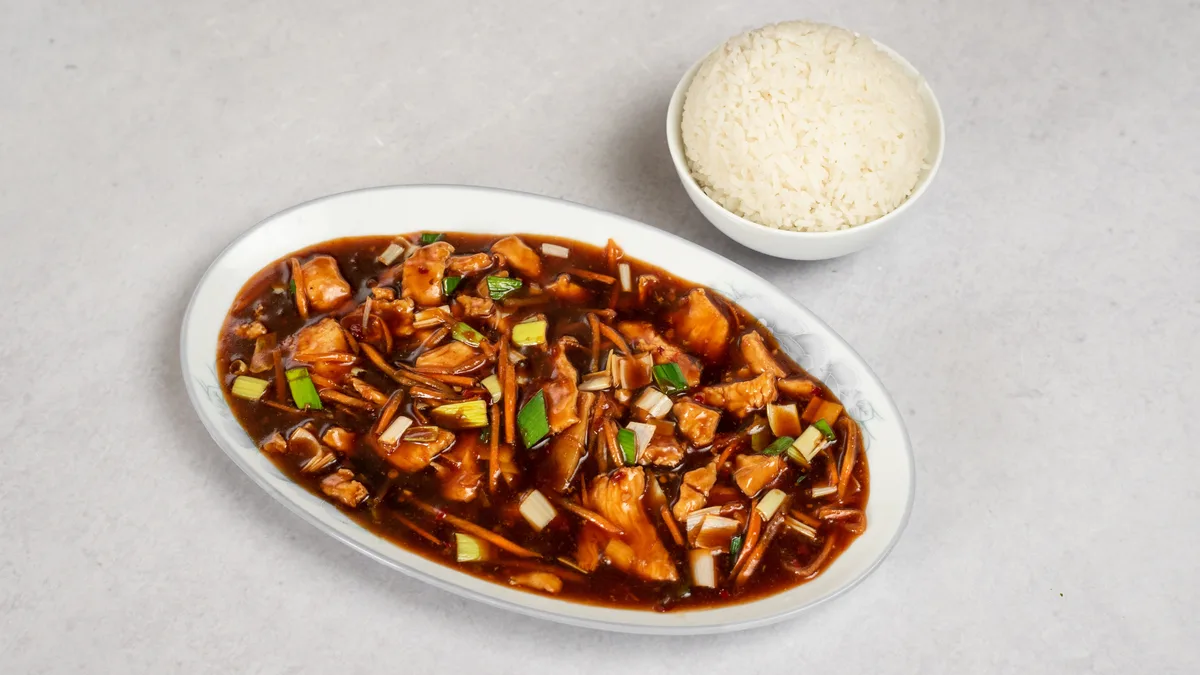 14. Kung pao s masem a rýží