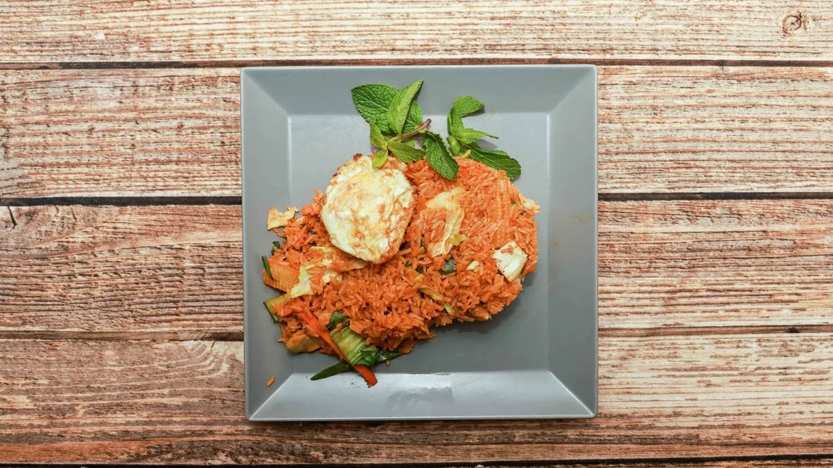 Gebratener Reis Curry