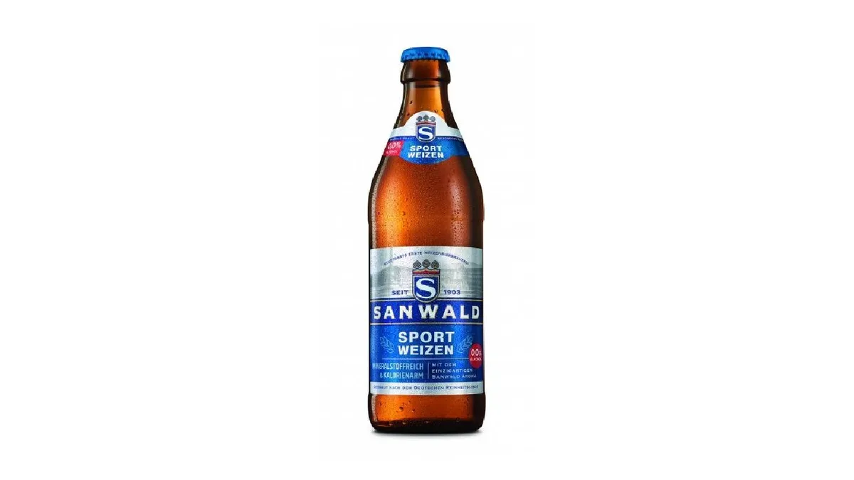 Sanwald Sport Weizen Alkoholfrei 0,5 l