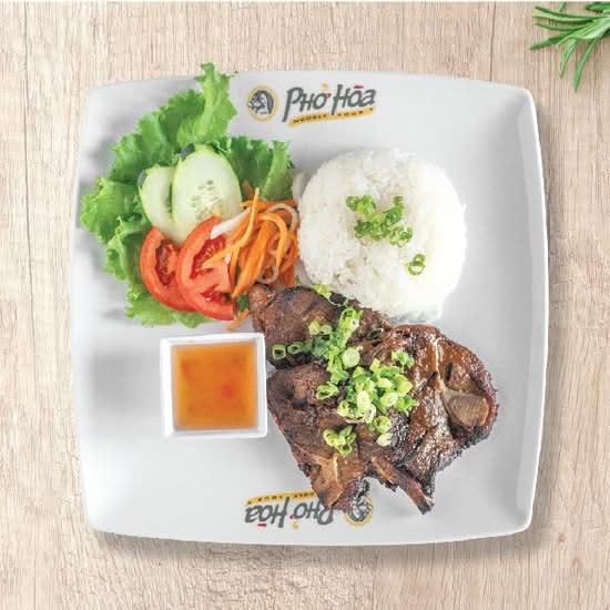 R24 - Grilled Lemongrass Pork Chop (Rice Plate)