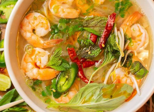 Pho de camarón