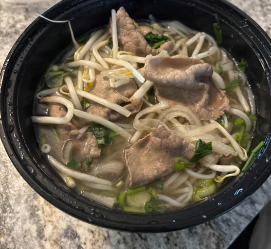 3P. Rare Beef Rice Noodle Soup