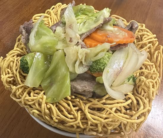 Crispy Egg Noodle - Mi Xao Gion