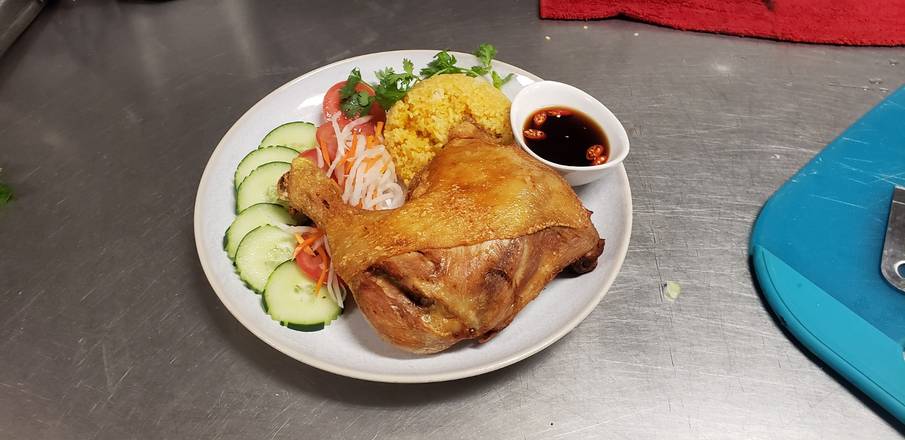 House Fried Chicken – Com Ga Xoi Mo