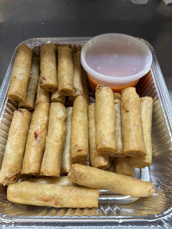Fried Veggie Egg Rolls (10 pcs)