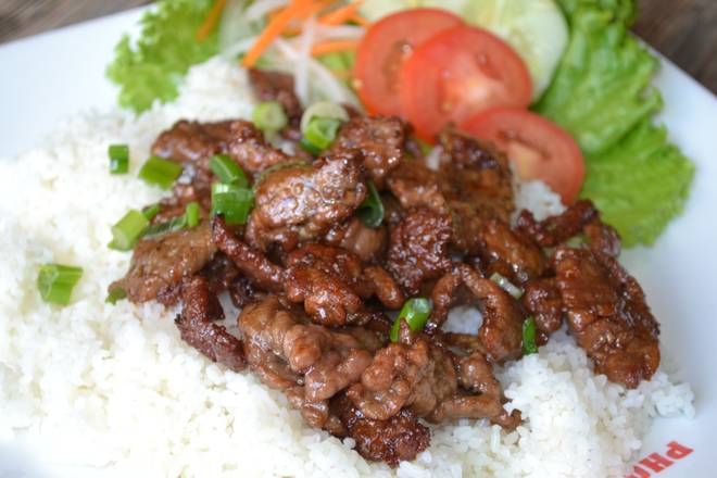 Grilled Beef- COM TAM
