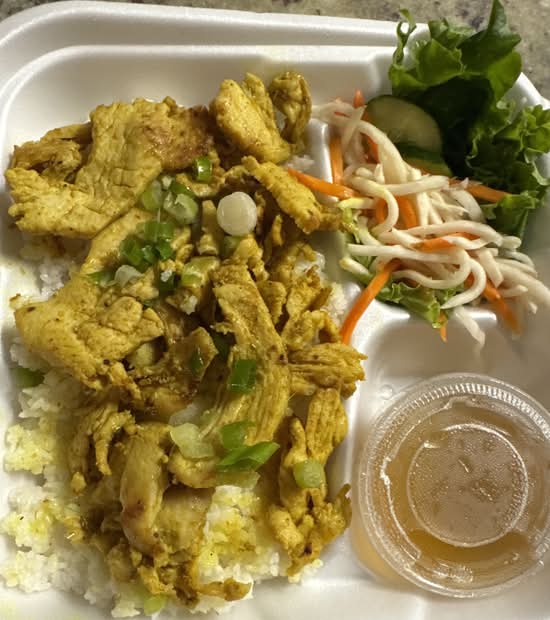 Grilled Curry Chicken- COM TAM