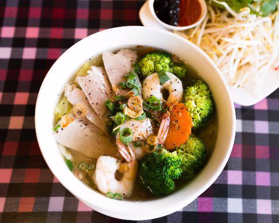 Pork and Shrimp Noodle Soup