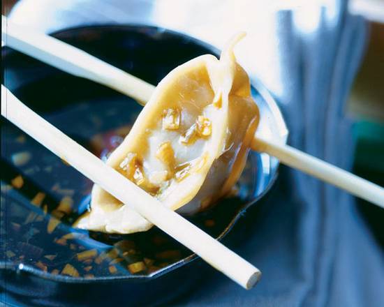 Steamed Pork and Vegetable Dumplings