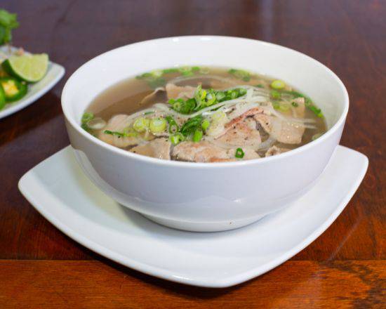 Thin Sliced Beef Rice Noodle Soup