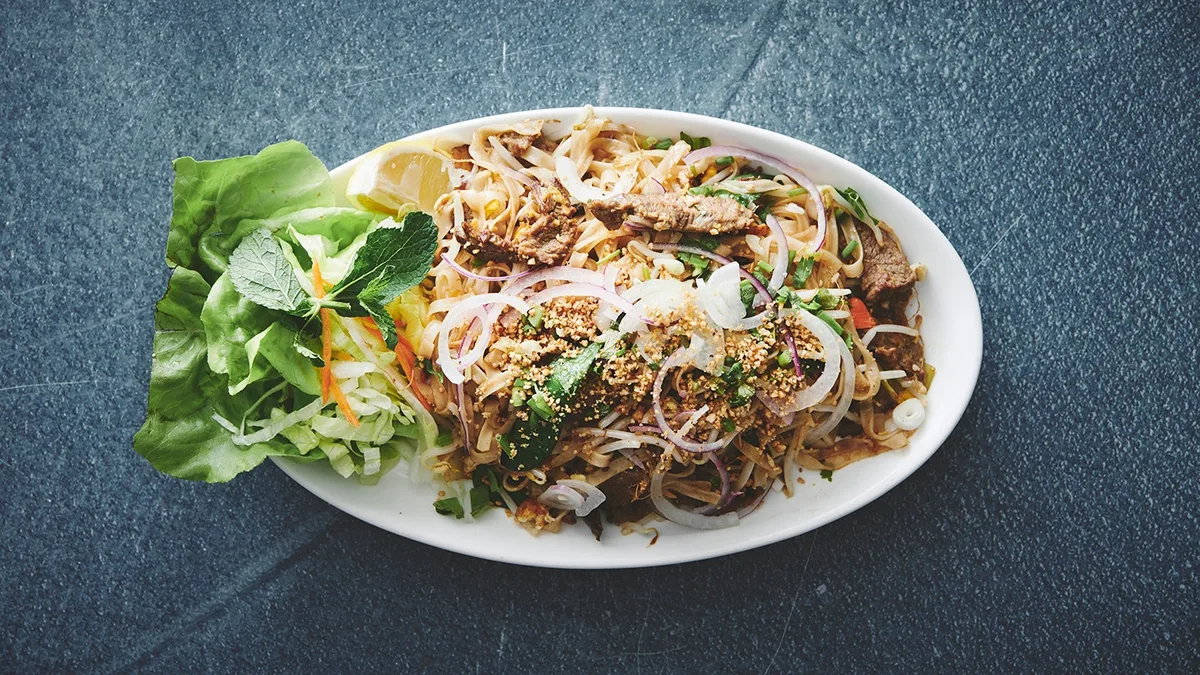 42 Pho Xào Bò
