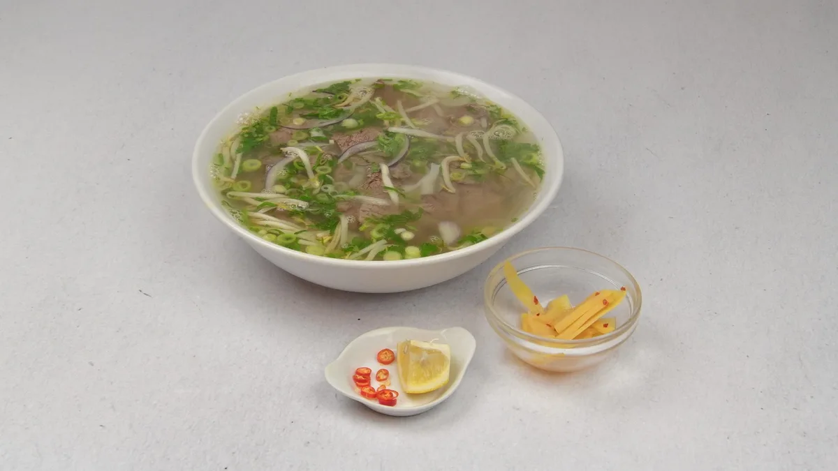 1. Pho polévka
