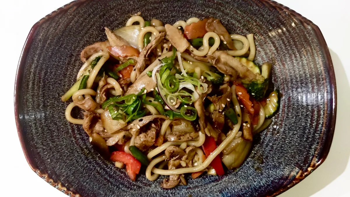 Duck Udon s Teriyaki omáčkou  💓(OBĹÚBENÉ)