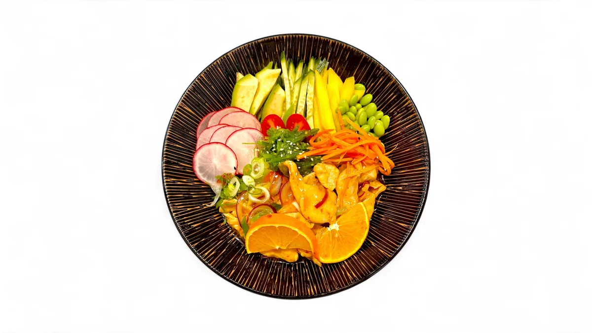 Poké Spice Sweet Chicken Wok  🌶️🐤