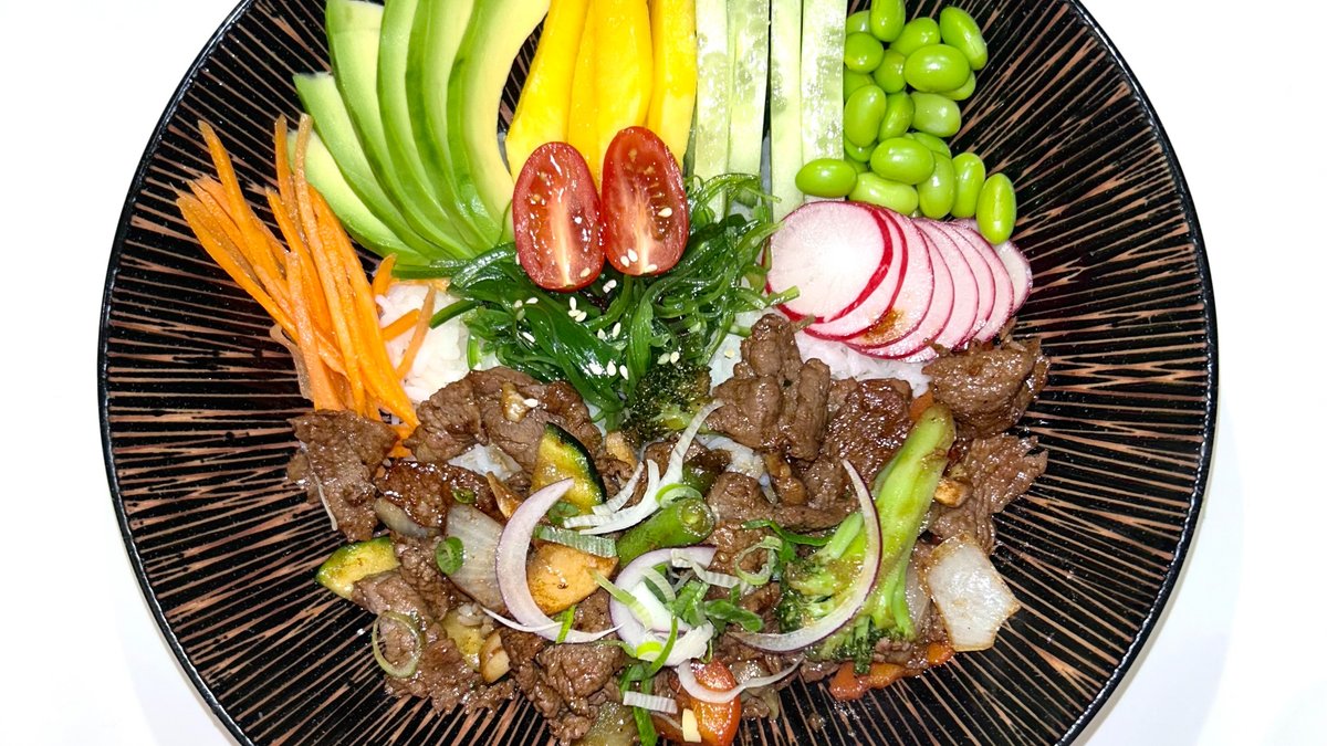 Poké Sweet Beef Teriyaki 😋(OBĽÚBENÉ)