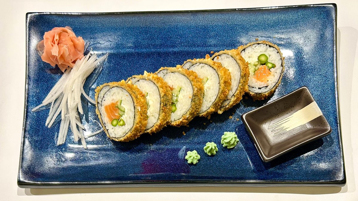 Sake Tempura Roll (6ks)