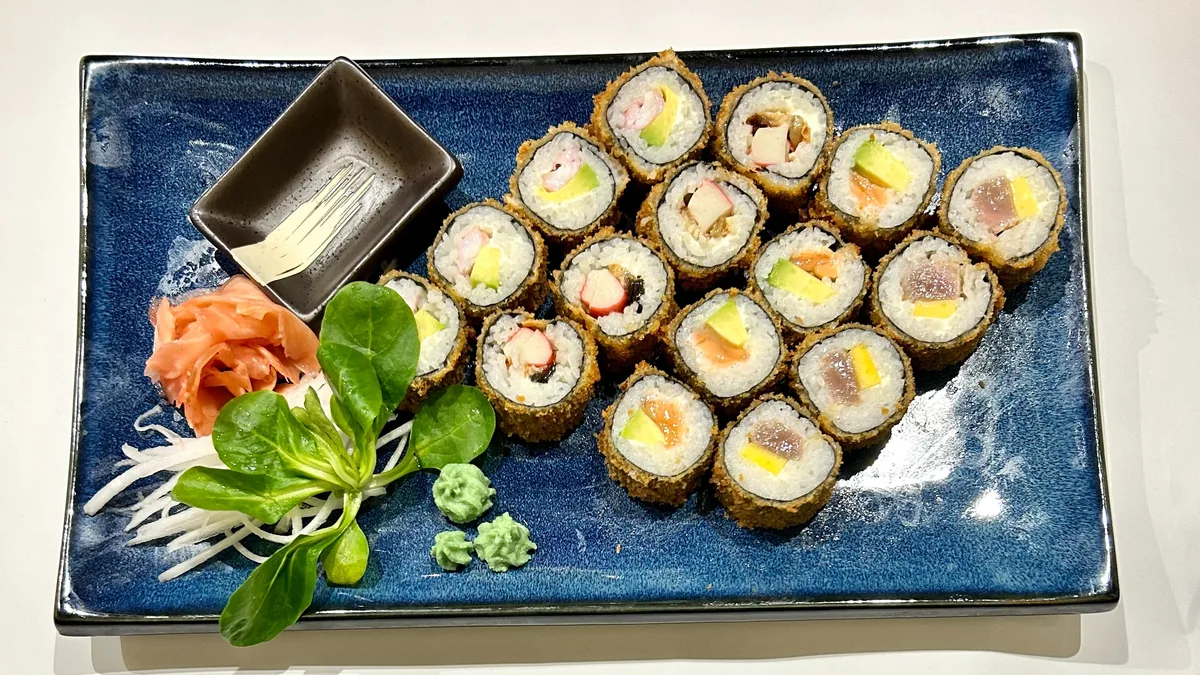 Tempura maki set (vyprážané)