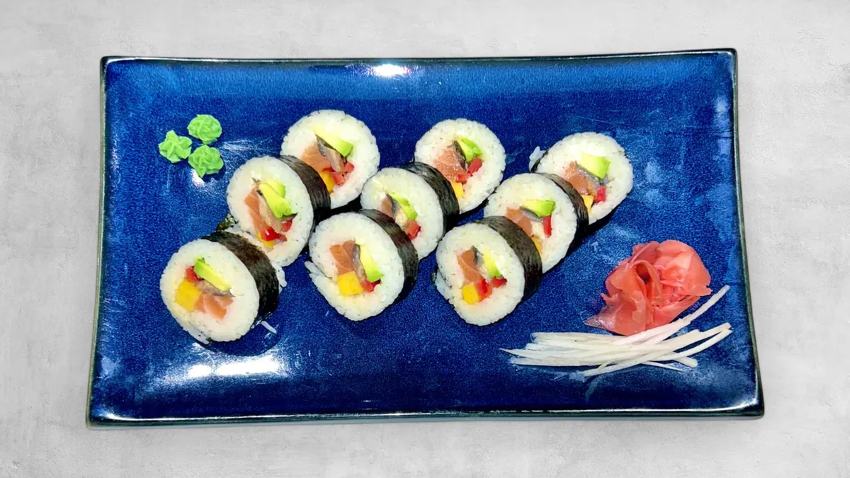 😋🐠UNAGI TERIYAKI MIX ROLL XXL (9KS)🐠😋