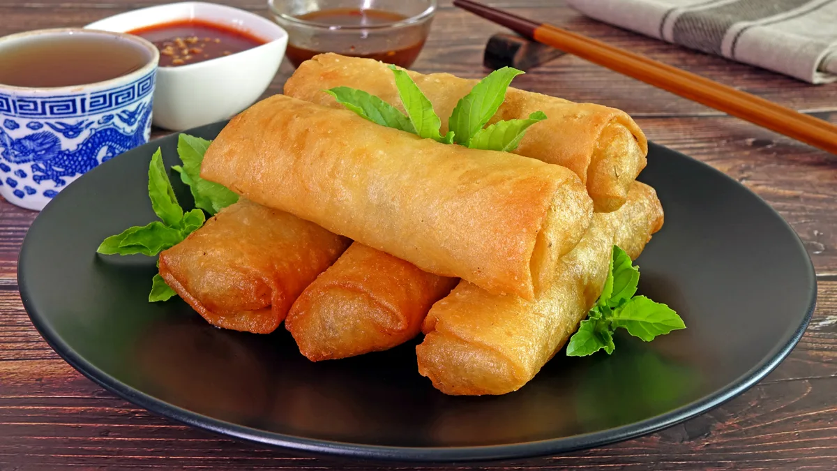 Vyprážané jarné rolky vegetariánske (15ks)