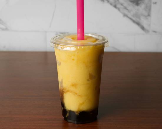 Mango Smoothie with Boba
