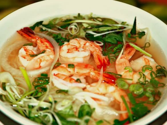 Shrimp Pho (Pho Tom)