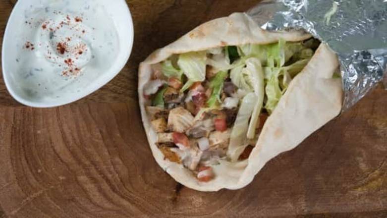 Garlic Chicken Wrap