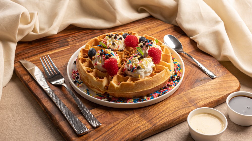 Belgian Waffle "Rainbow"
