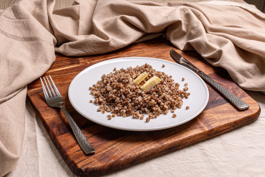 Buckwheat boiled