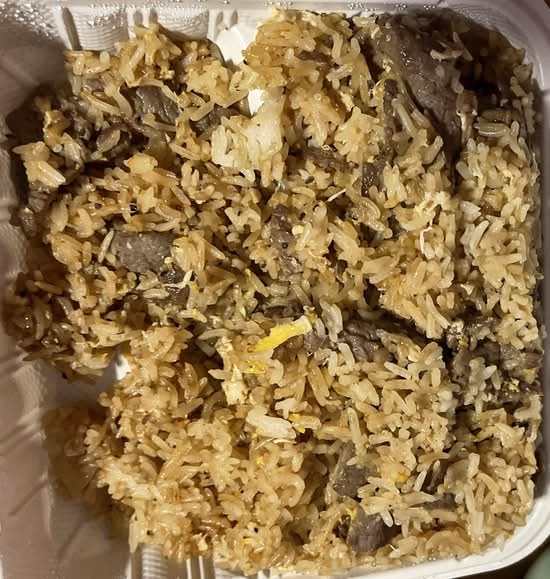 Beef Fried Rice (Com Chien Bo)
