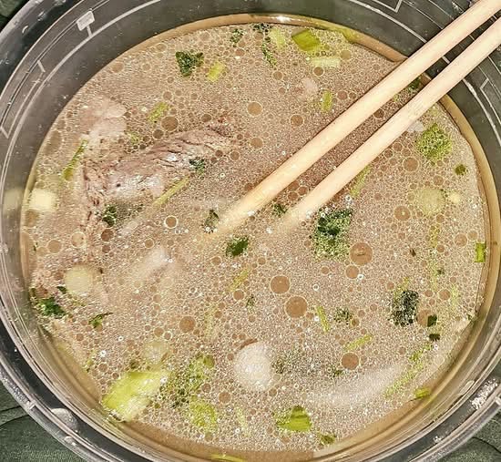 Pho Rare Steak and Brisket (Pho Tai, Chin)