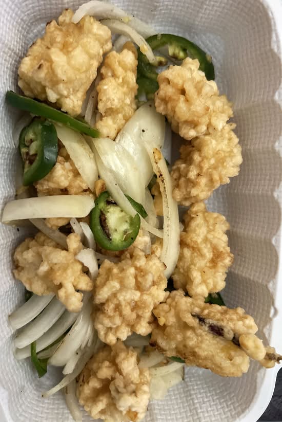 Salt and Pepper Crispy Calamri