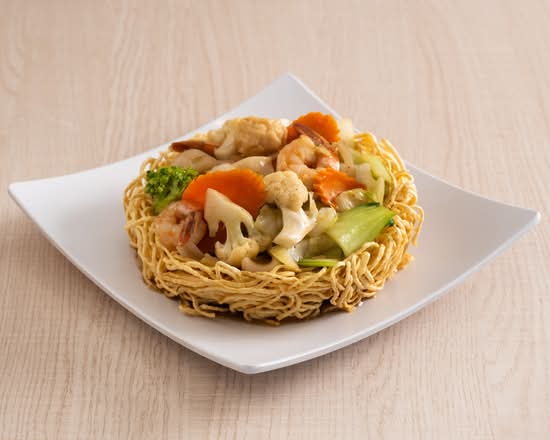 Seafood Stir-fry Mix Vegetable (Do Bien Xao Rau Thap Cam)