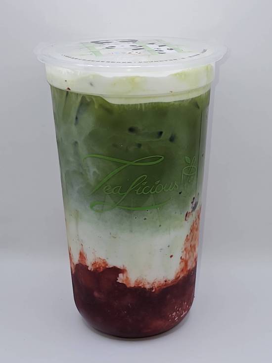 Strawberry Matcha Latte