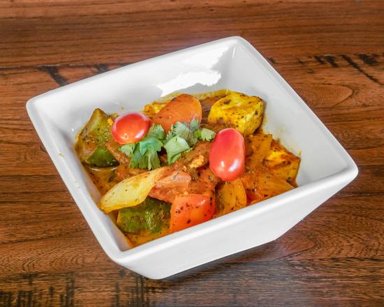 Kadai Paneer- with 8 oz rice