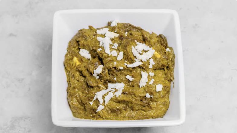 Palak Paneer- with 8 oz rice