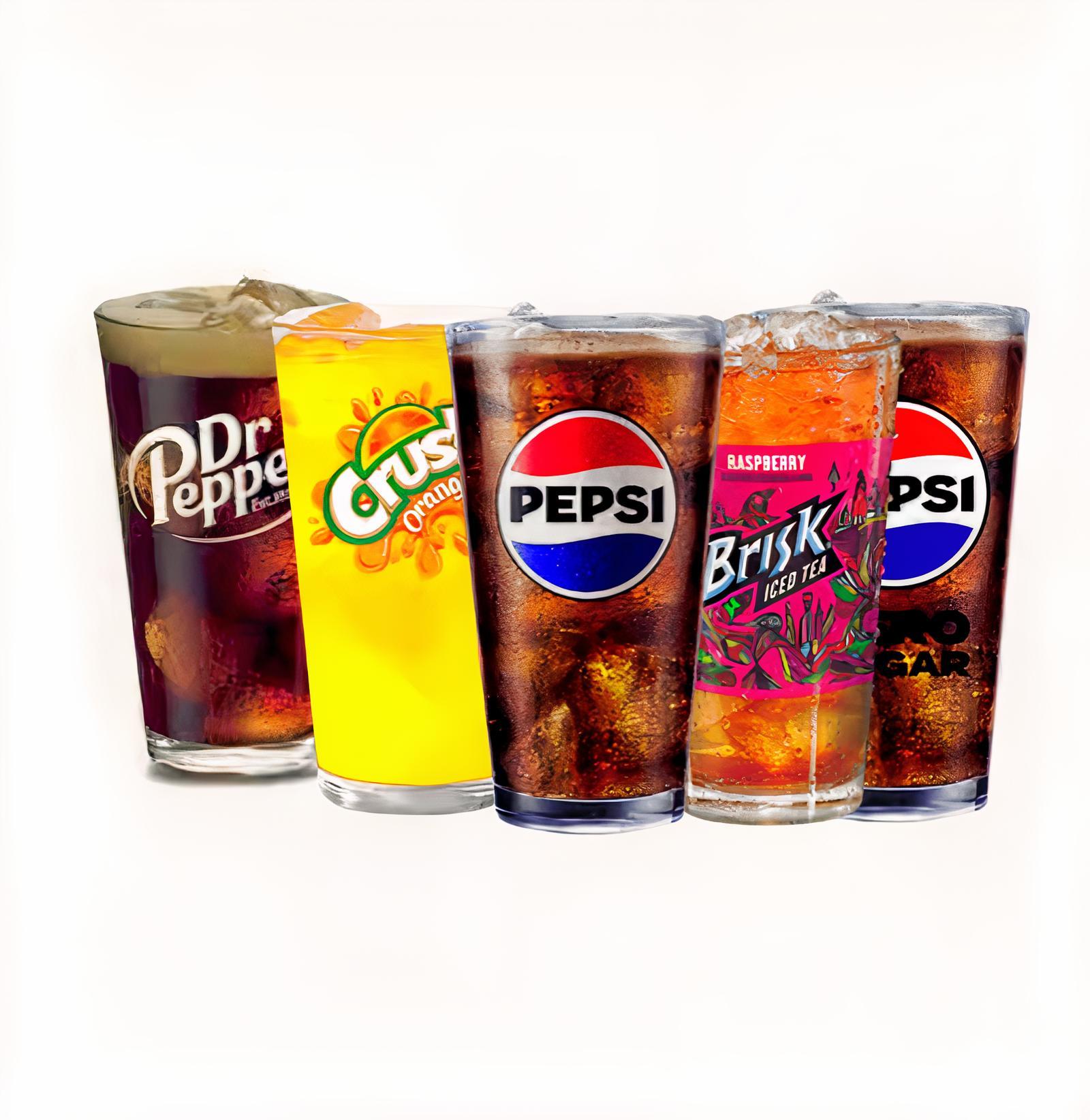 12 oz small  soft drink