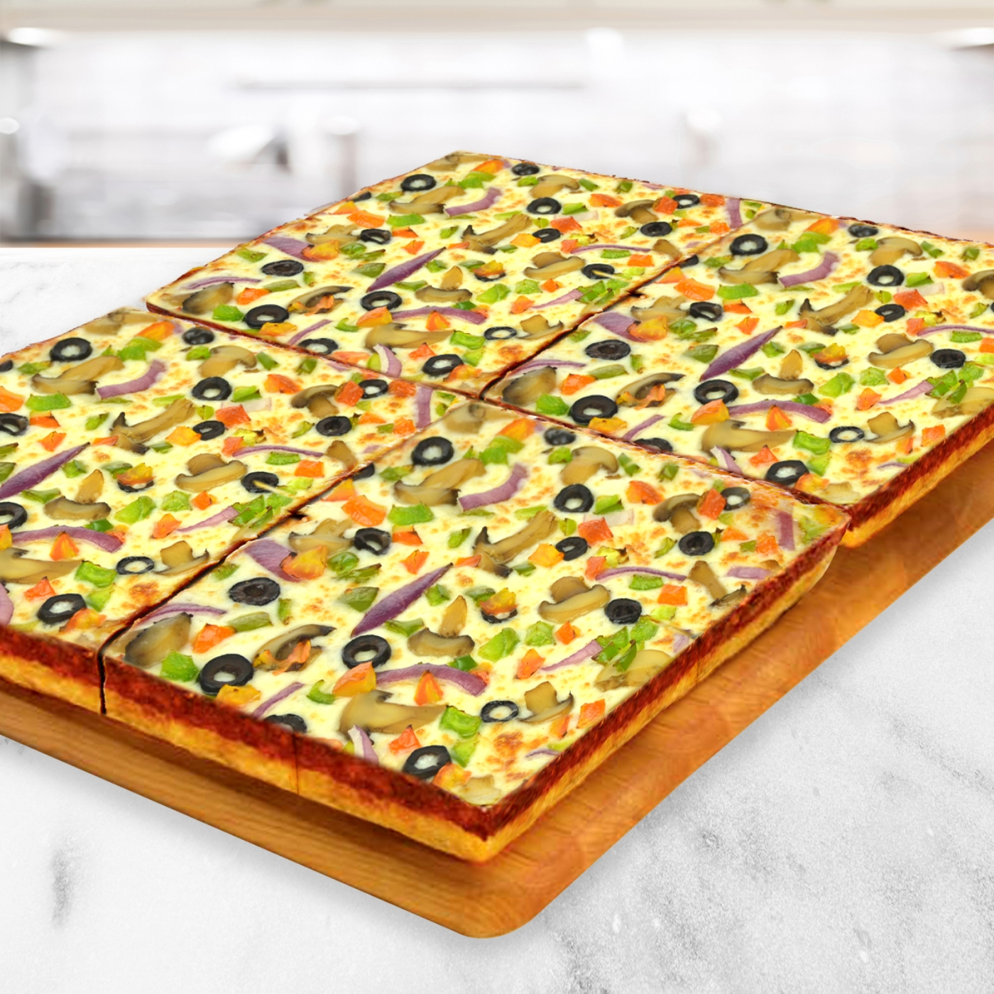 Giant Deep Dish Piara Veggie Pizza