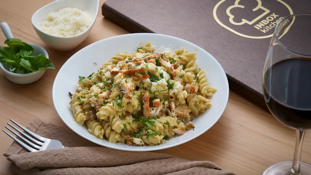 Pesto Genovese pasta sa piletinom