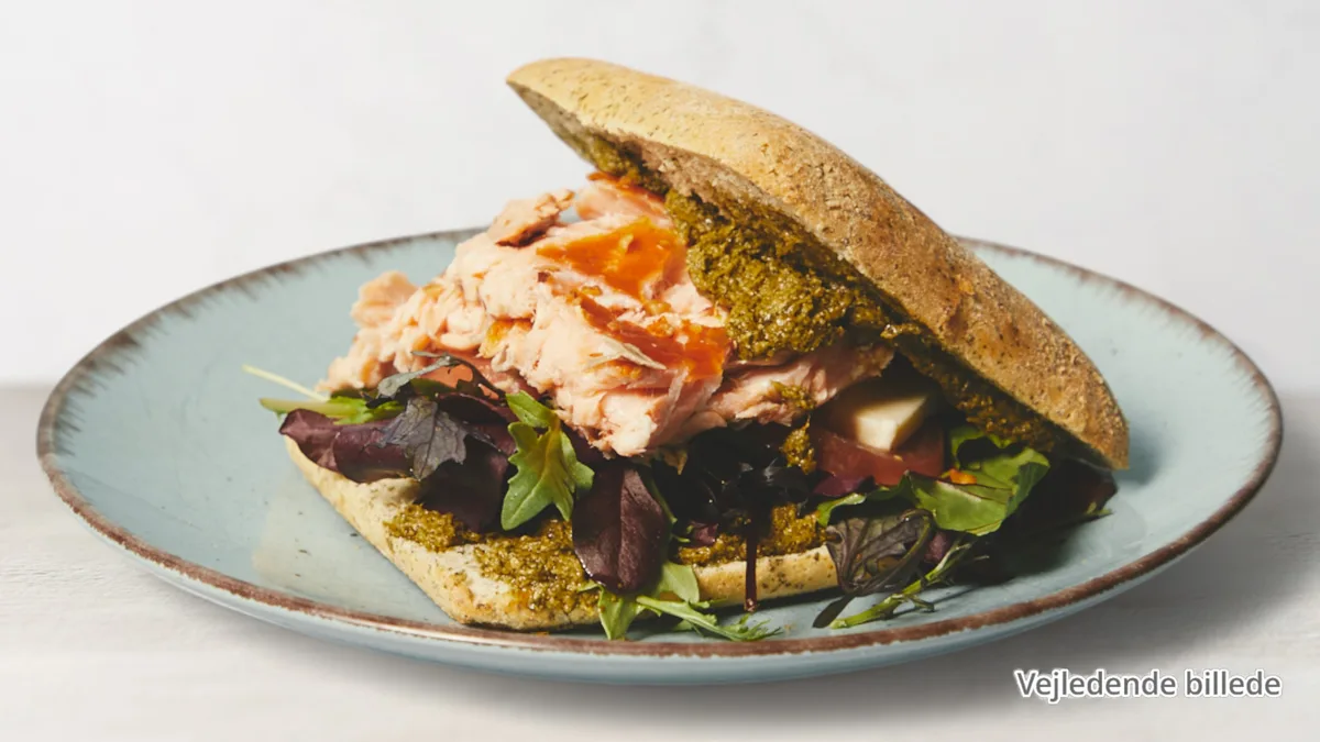 72.Laks and Avocado Sandwich