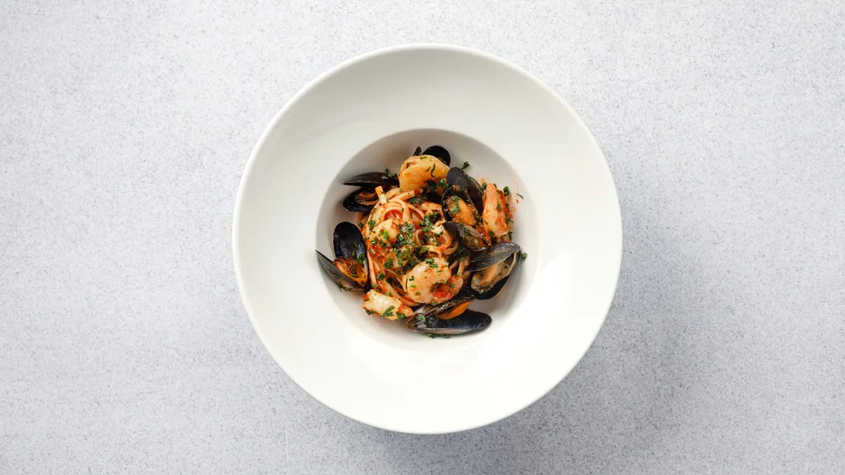 Pasta frutti di mare