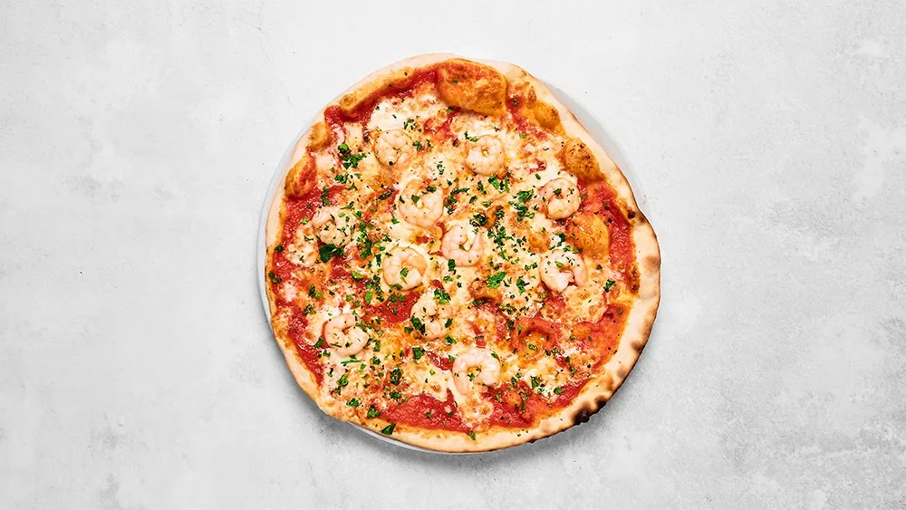 Pizza di Scampi