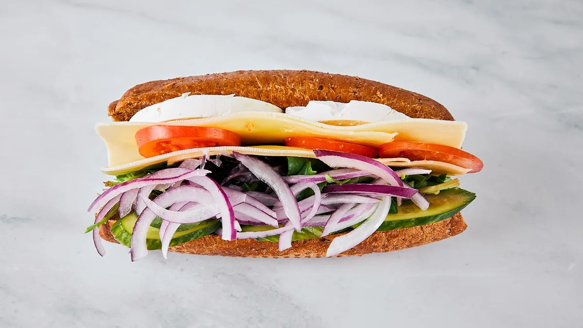 Vegetarisk macka