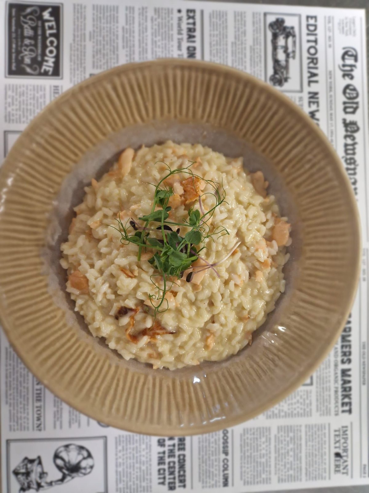 Risotto cu somon