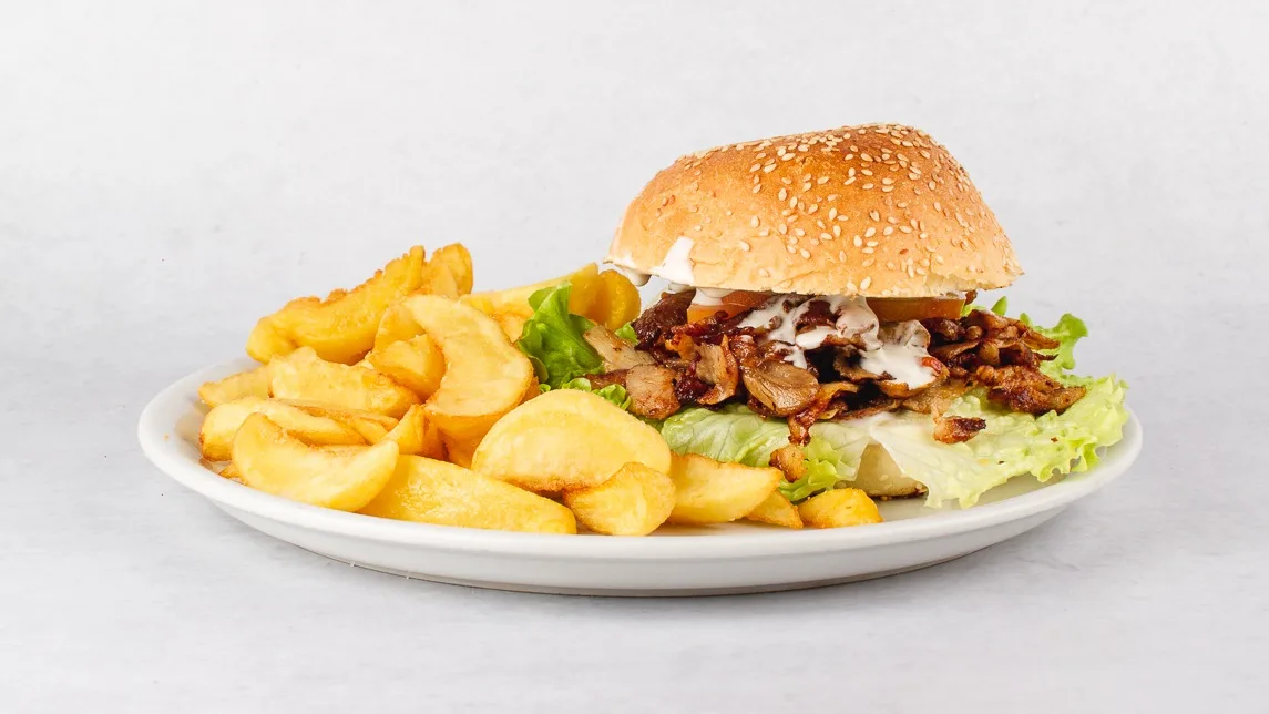 Kebab burger