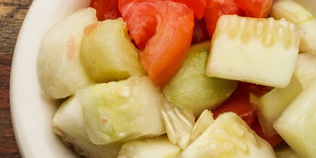 Cucumber and Tomato Salad