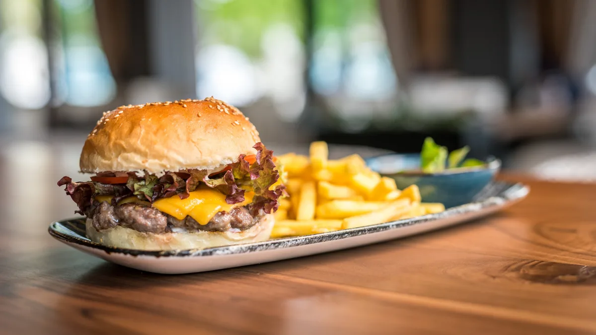 Beef burger