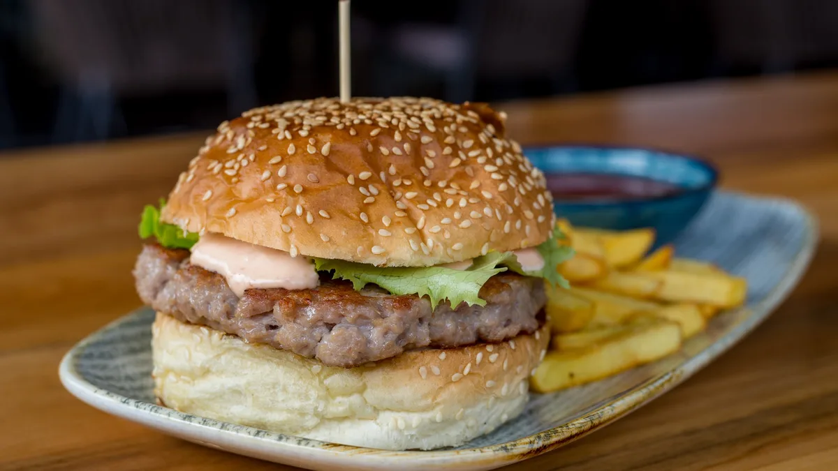 Fish burger