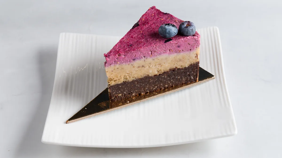 Sirova torta borovnica