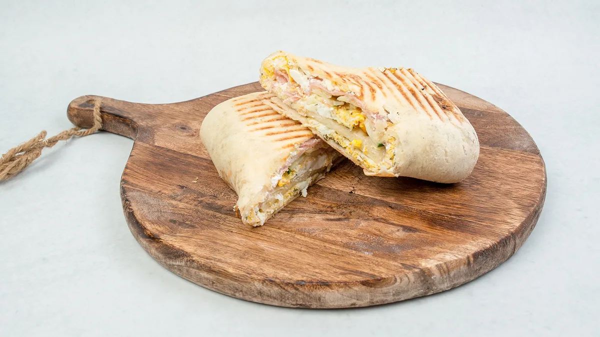 Omlet u tortilji